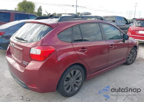 2012 Subaru Impreza 2.0I Sport Premium from USA, damaged, VIN JF1GPAL63CH217330
